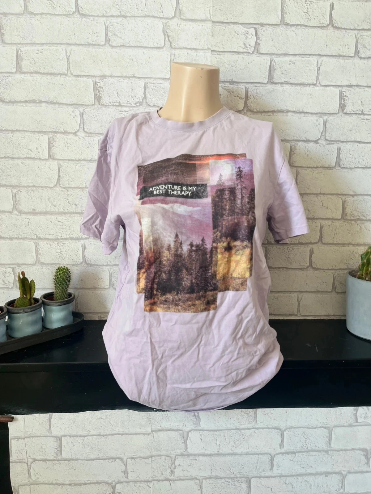 T‑shirt femme imprimé photo Adventure– Kiabi – Taille 36